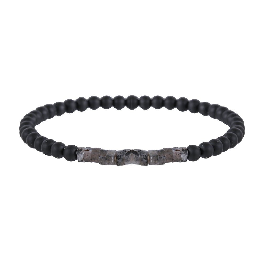 Wholesale simple turquoise wooden bead bracelet